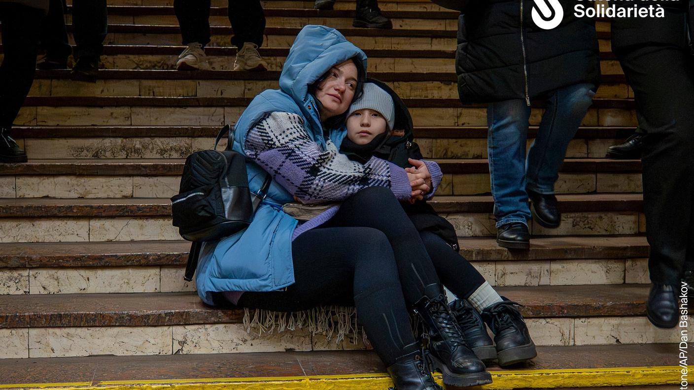 L'immagine che accompagna il rinnovato appello della Catena della solidarietà