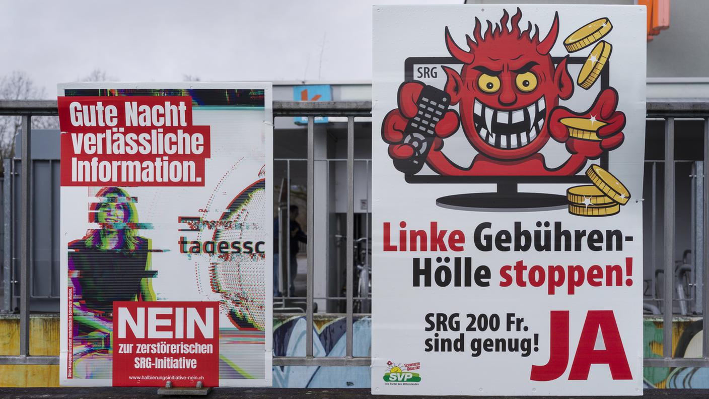 Una campagna a colpi di slogan