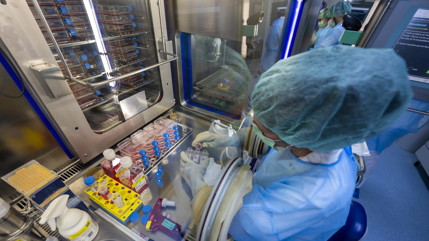 Il centro di produzione cellulare del CHUV a Epalinges