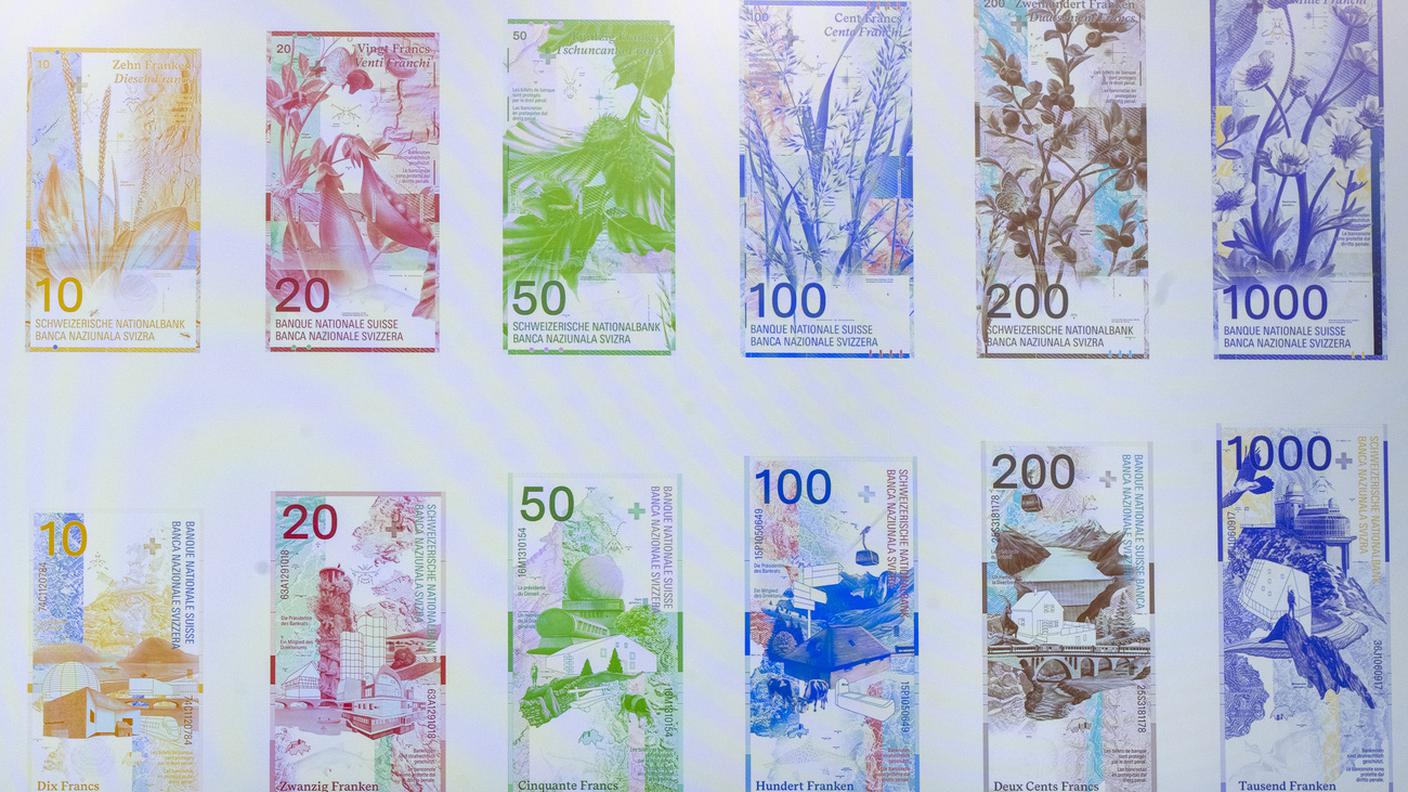 Le banconote disegnate dallo studio grafico Emphase