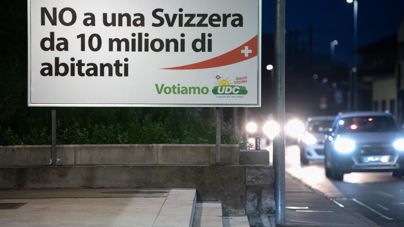 Cartellone dell'"Iniziativa per la sostenibilità"