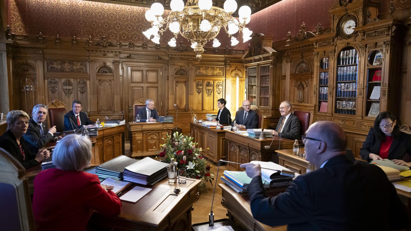 Il Consiglio federale in seduta