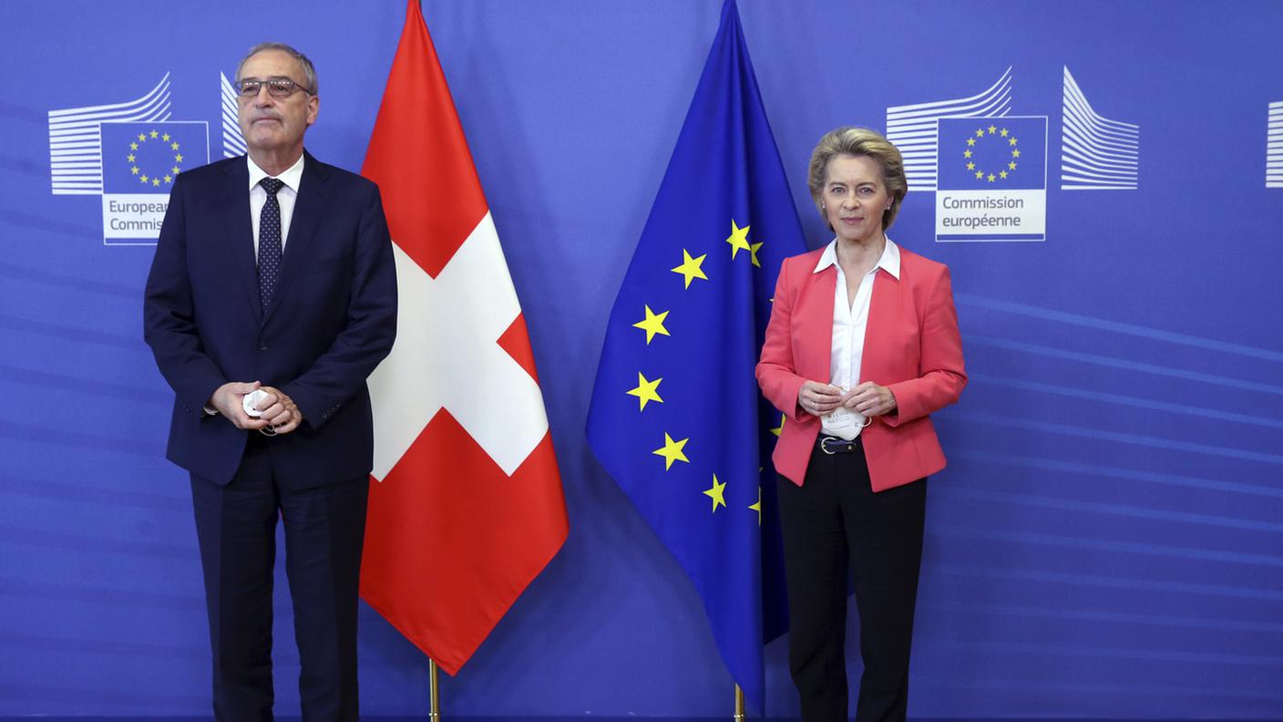 Parmelin e von der Leyen venerdì scorso