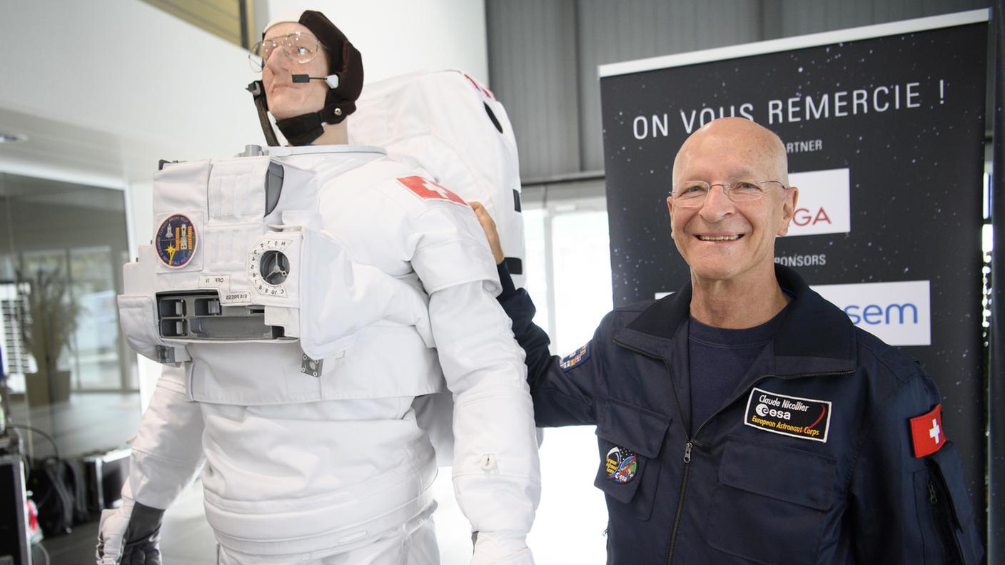 La Svizzera per ora ha avuto un solo astronauta: Claude Nicollier