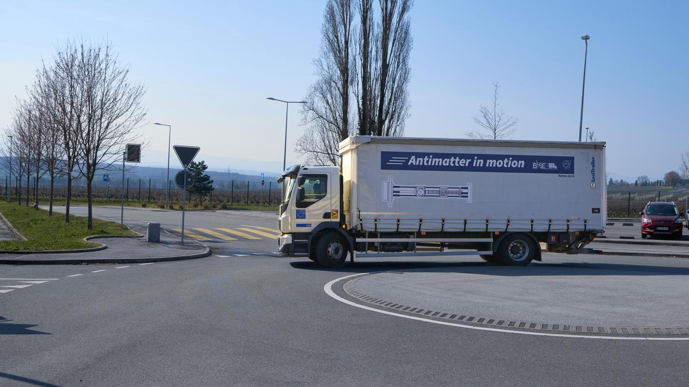 Il trasporto speciale nell'area del CERN