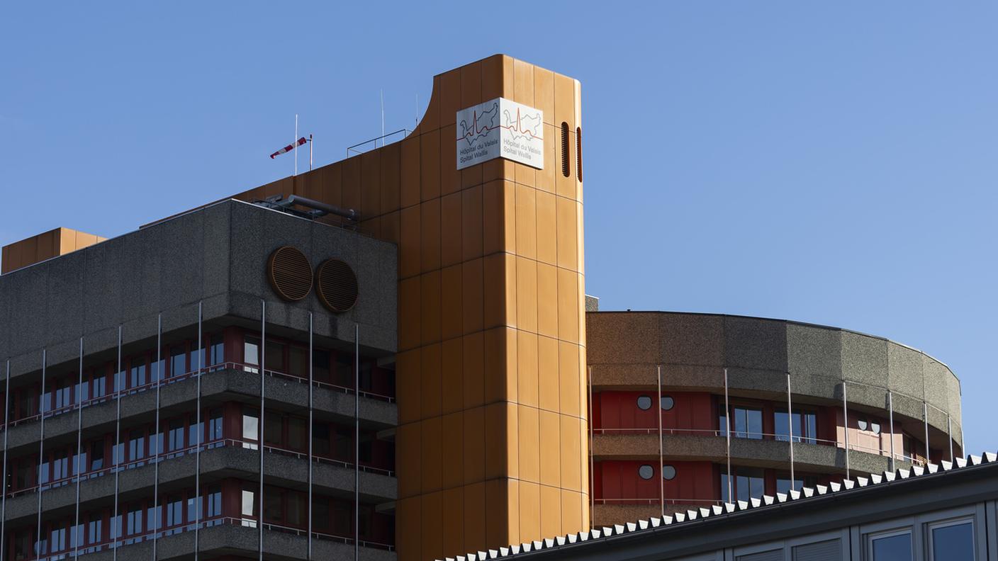 L'ospedale di Sion, nel quale 3 ragazzi italiani sono stati ricoverati a seguito del tragico rogo del bar "Le Constellation" a Crans-Montana