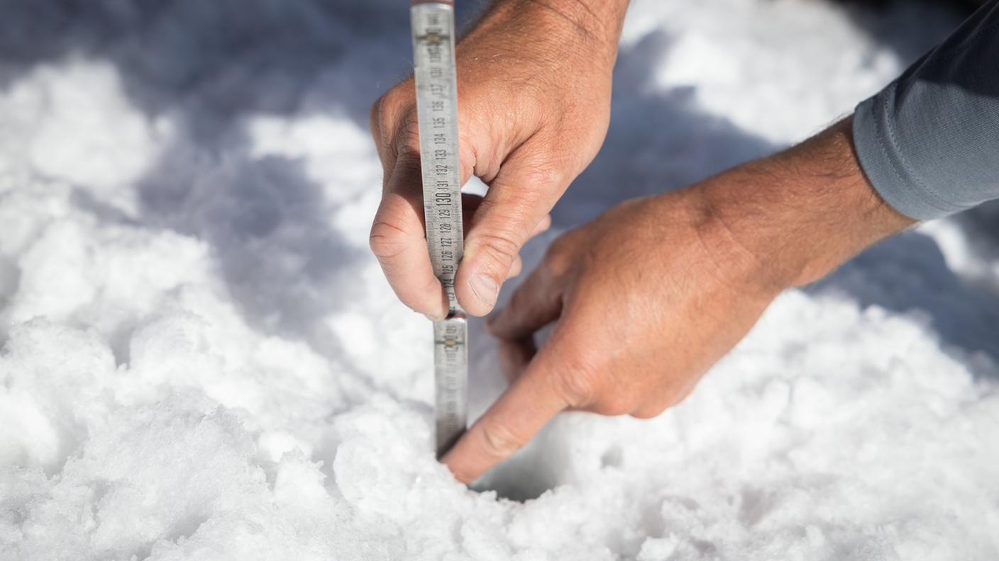 La corazza dei ghiacciai svizzeri dopo l'inverno è sottile
