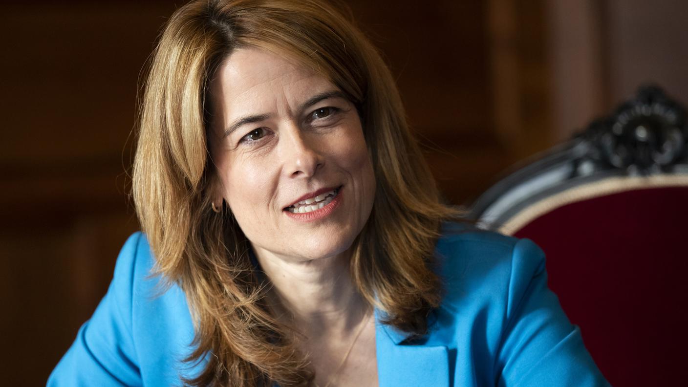 La presidente PLR Petra Gössi