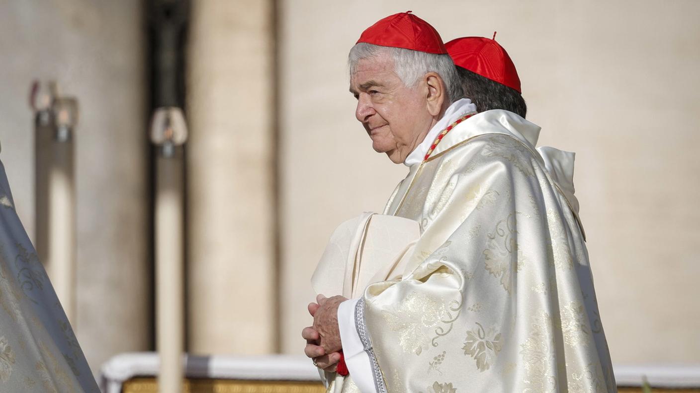 Il cardinale Paul Emil Tscherrig in un'immagine scattata nel 2023