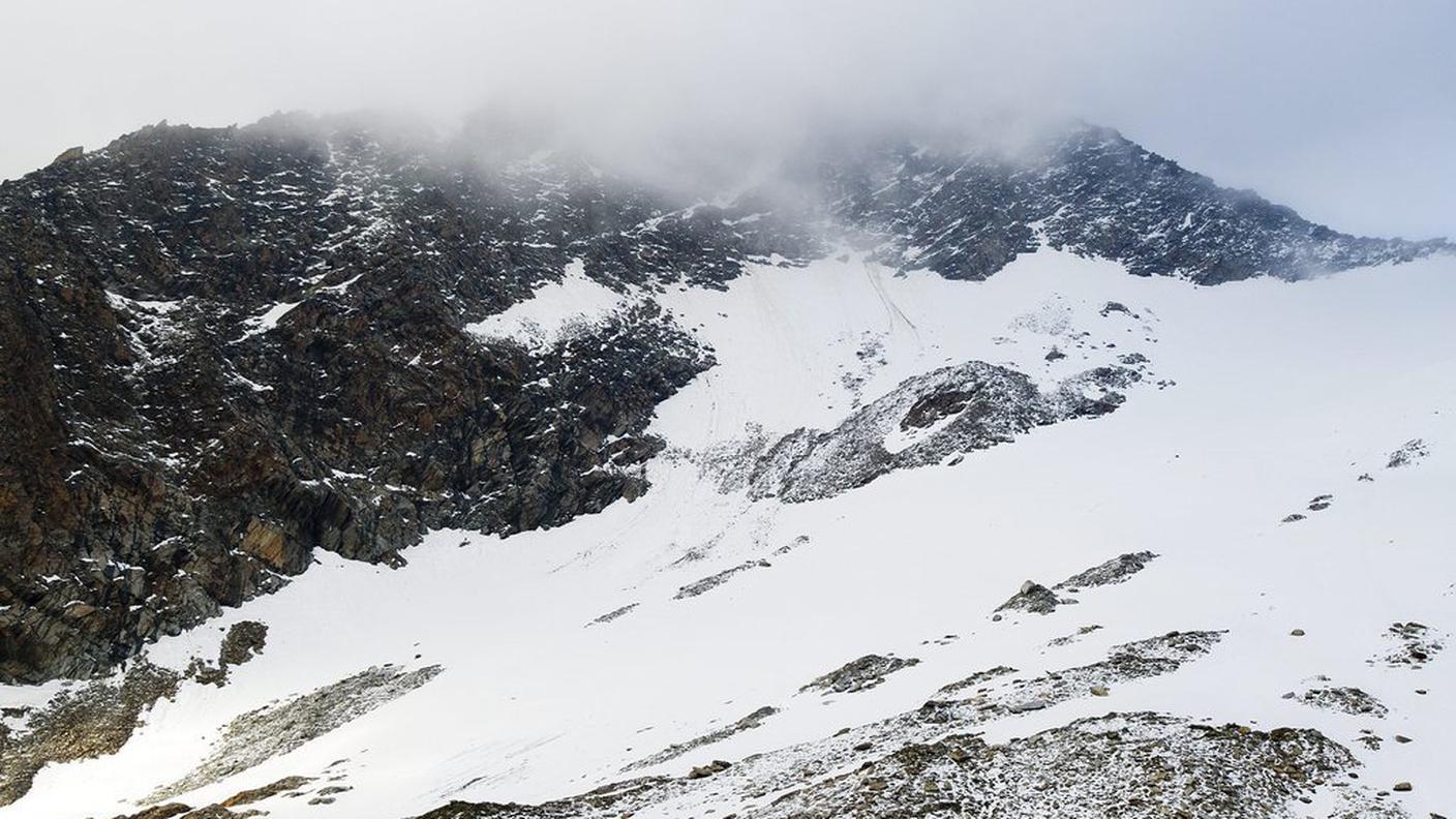Un'immagine del Lagginhorn, dove ieri sono morti cinque tedeschi