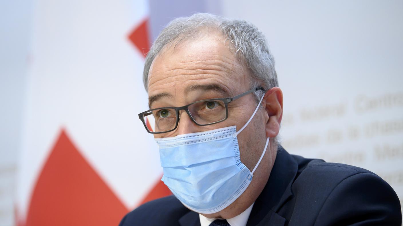 Il Consigliere federale Parmelin in un'immagine scattata pochi giorni fa