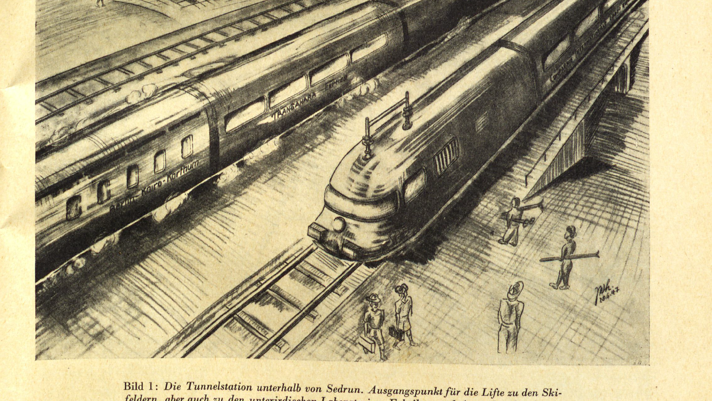 Alptransit - La prima visione di Carl Eduard Gruner
