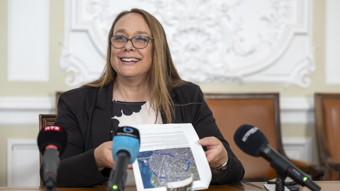 Il tracciato è questo, indica la consigliera di Stato ginevrina Carole-Anne Kast 