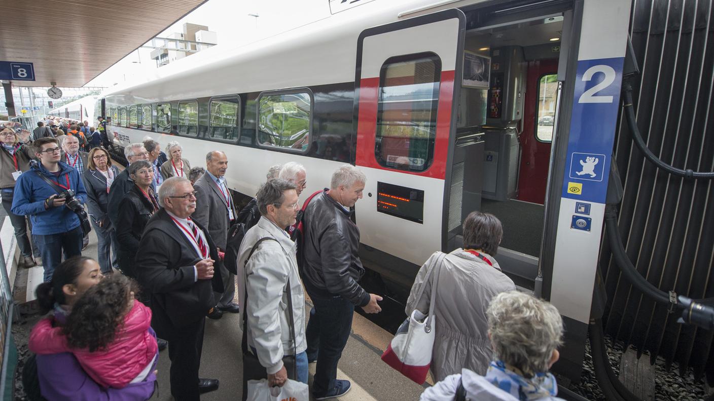 Alptransit, viaggio inaugurale