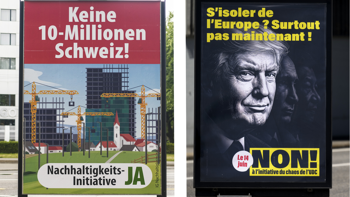 I due fronti stanno conducendo la campagna politica più costosa della storia della Svizzera