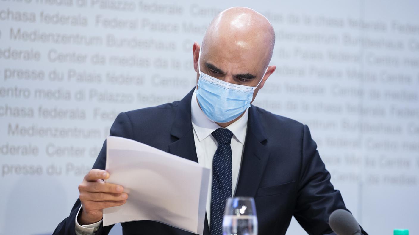 Il consigliere federale responsabile della sanità pubblica Alain Berset