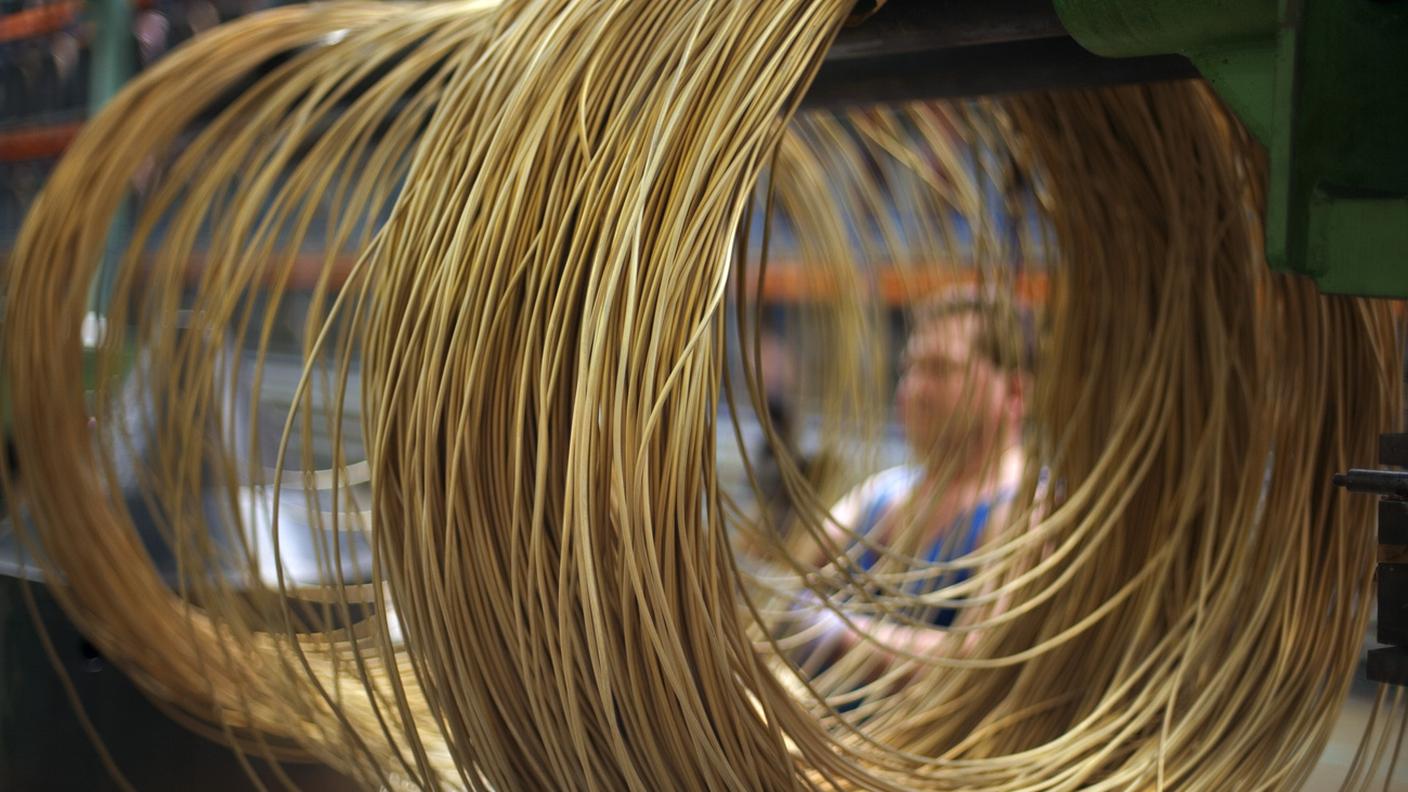 La Svizzera controlla il 60% del commercio globale di rame e alluminio.