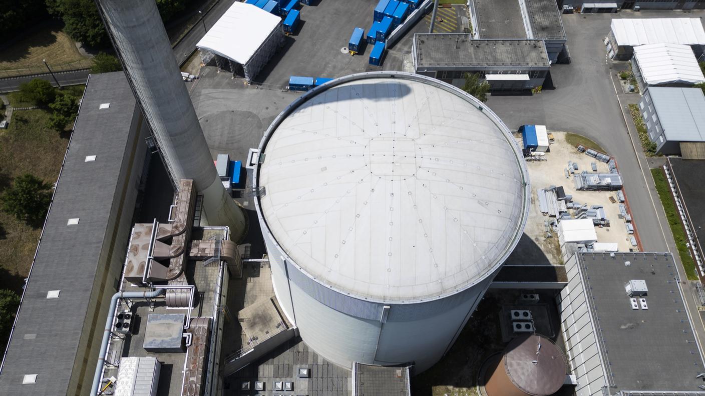La centrale di Mühleberg, in fase di smantellamento che durerà fino al 2034
