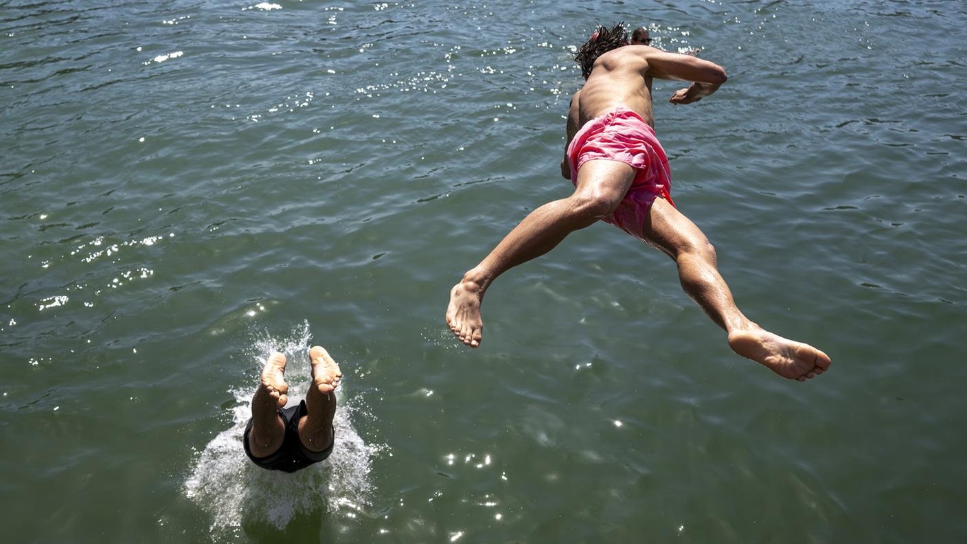 Occorre prudenza anche nel cercare refrigerio nei fiumi