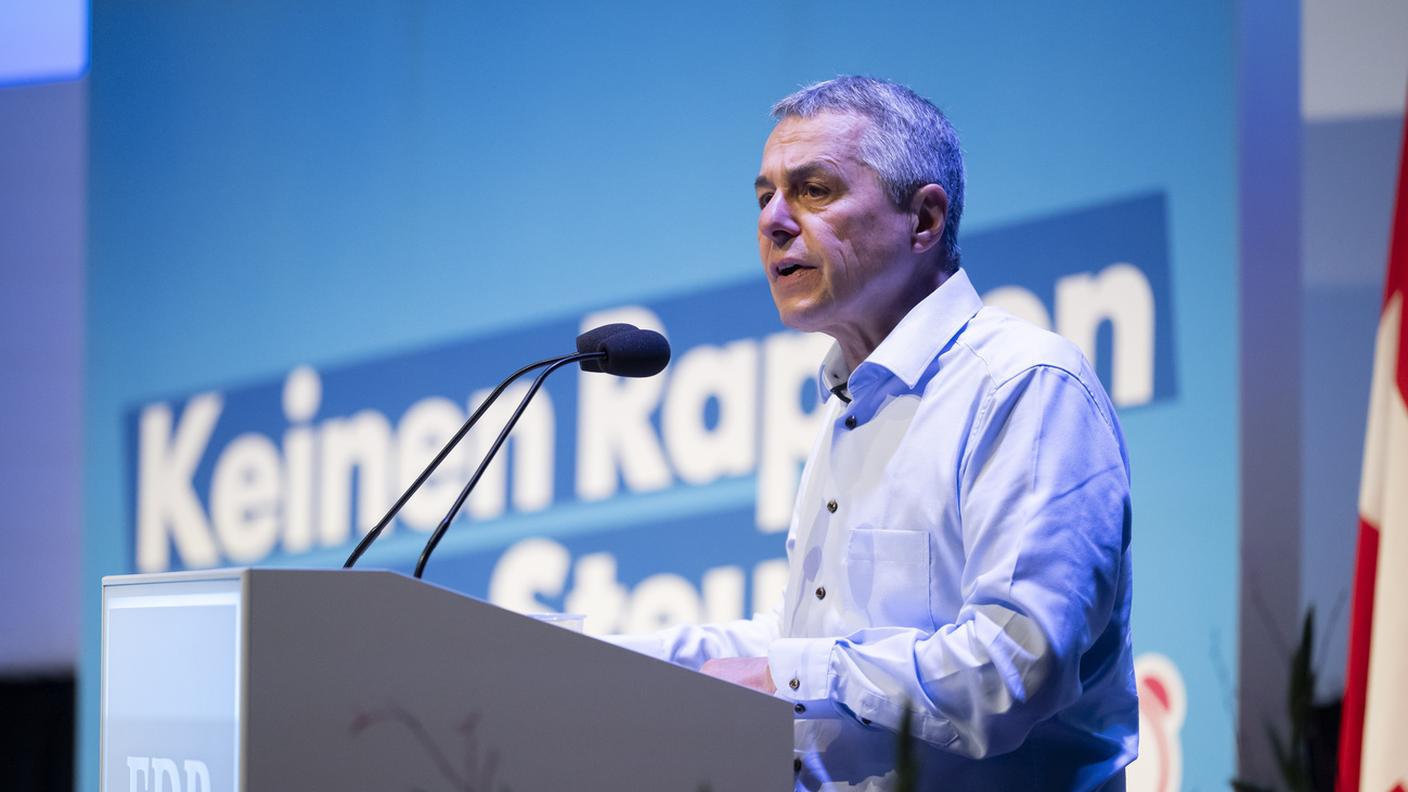 Il consigliere federale Ignazio Cassis