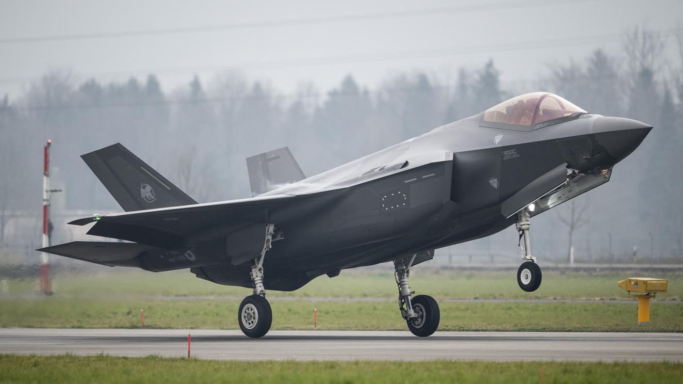 500 milioni di franchi sono stati anticipati agli Stati Uniti per l'acquisto degli F-35A