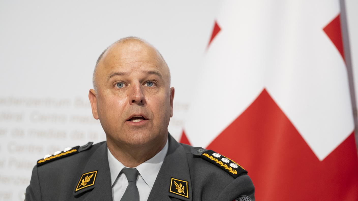Il comandante dell'esercito svizzero Benedikt Roos