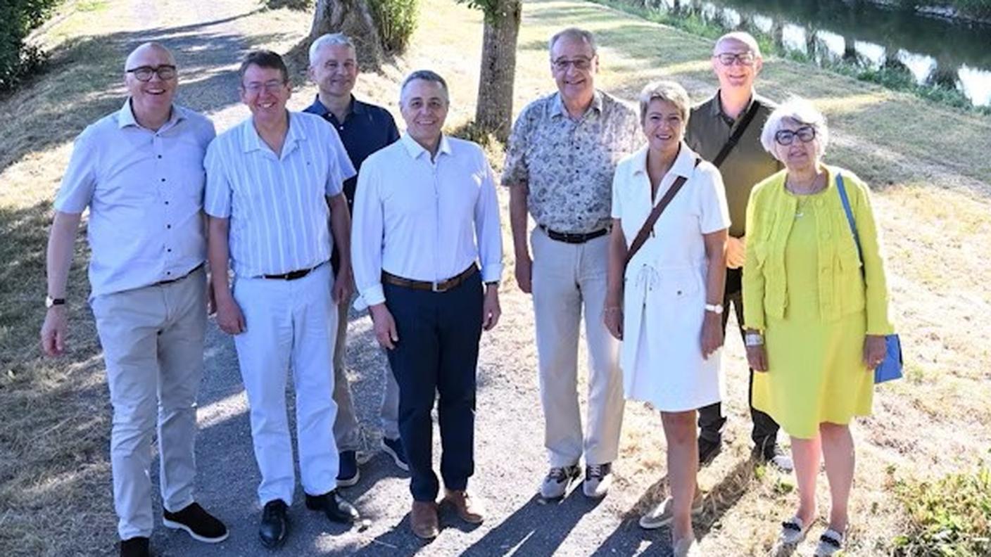 Il 25 giugno, il giorno dopo l’ultima seduta ordinaria, i consiglieri federali si sono ritrovati nel canton Vaud per la tradizionale gita di due giorni nella terra d'origine del presidente