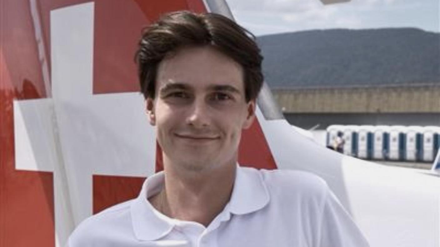 Il futuro pilota Swiss, Janis Zurbriggen