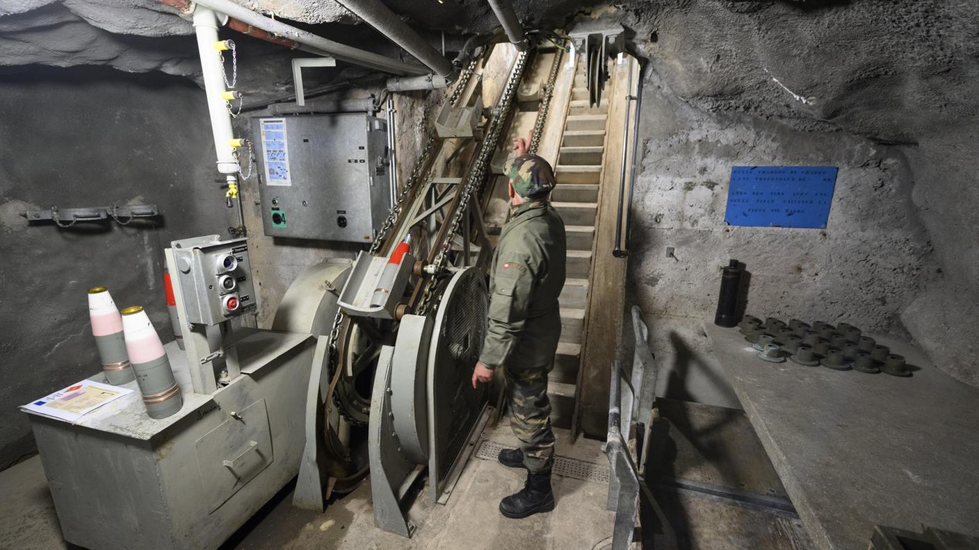 L’esercito svizzero valuta il reimpiego dei vecchi bunker