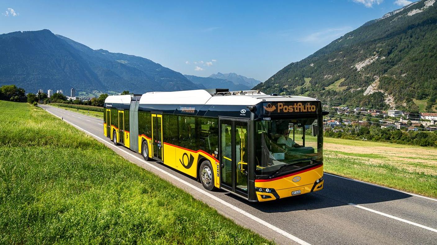 Come dice la portavoce dell'azienda sugli bus della Posta non ci sono la prima o la seconda, ma solo la classe gialla