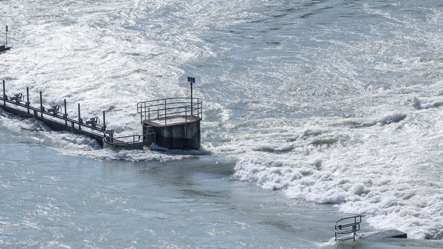 I livelli raggiunti dall'Aare dopo le intense precipitazioni dei giorni scorsi