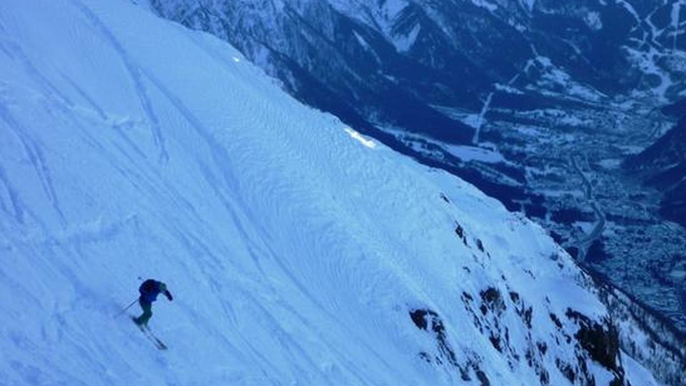 La zona del Pas de Chèvre dove è avvenuto l'incidente