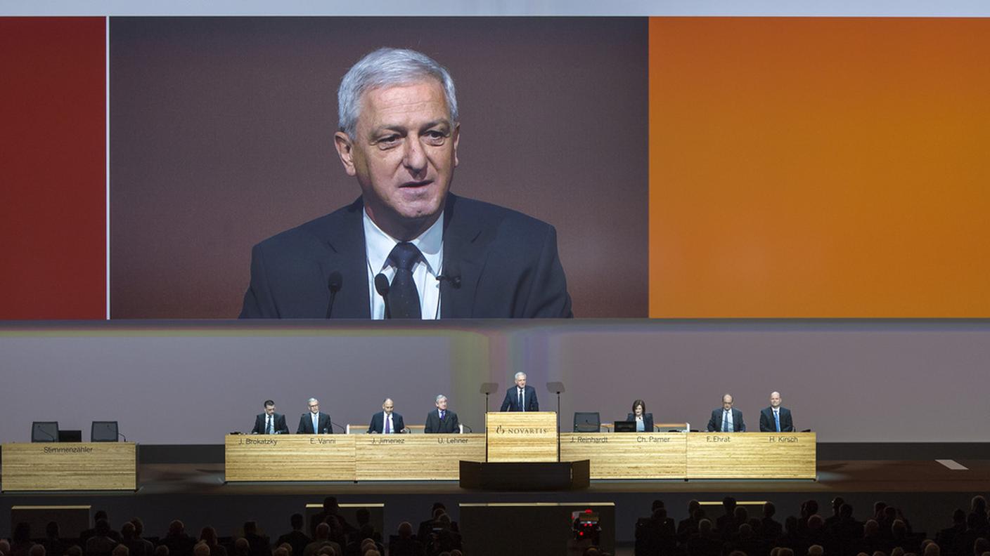 Jörg Reinhardt, presidente del consiglio di amministrazione del gruppo farmaceutico, è succeduto a Daniel Vasella