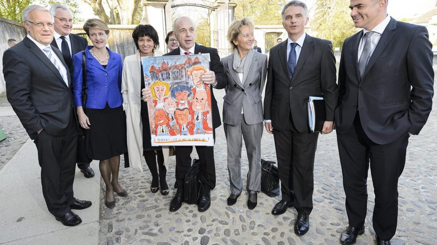 Un anno fa a Prangins, nel canton Vaud