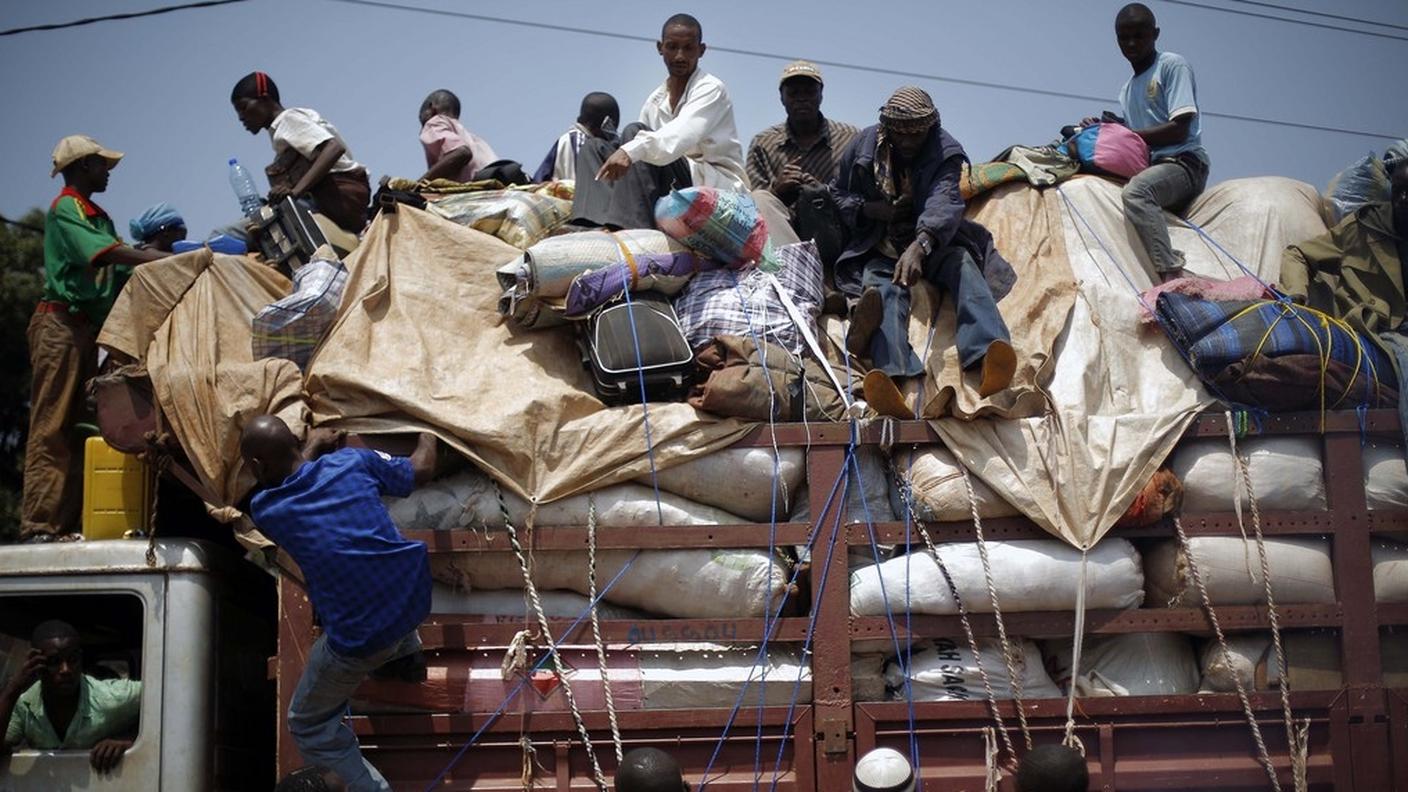 In fuga da Bangui, la capitale