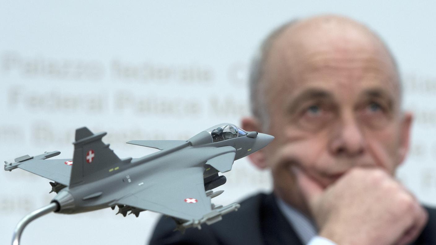 Parlando del futuro delle Forze aeree il consigliere federale ha ribadito l'importanza dell'acquisto dei Gripen