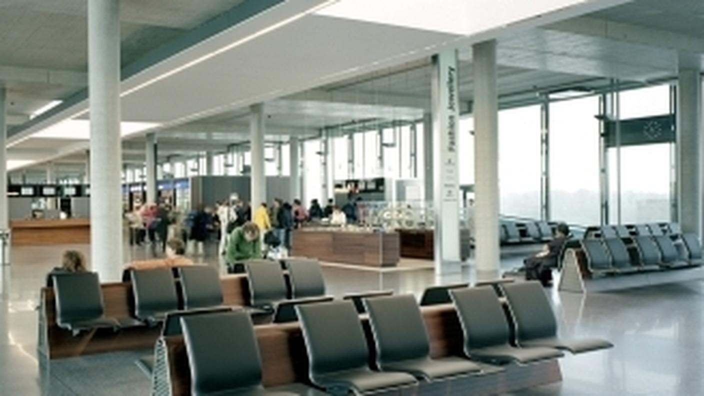Uno dei terminal del maggiore scalo svizzero