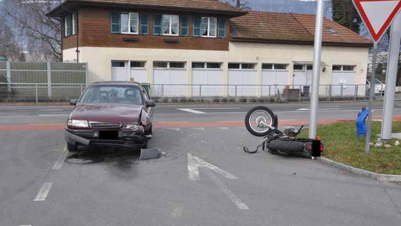 auto e moto incidente a soletta kaposo ter 140216.jpg