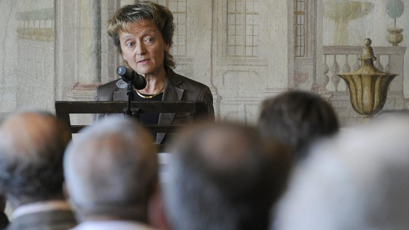 Eveline Widmer-Schlumpf nel giorno delle scuse ufficiali