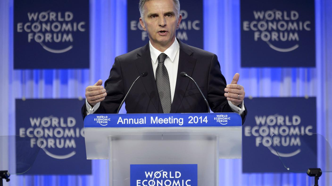 Didier Burkhalter ha incontrato Hassan Rohani a Davos