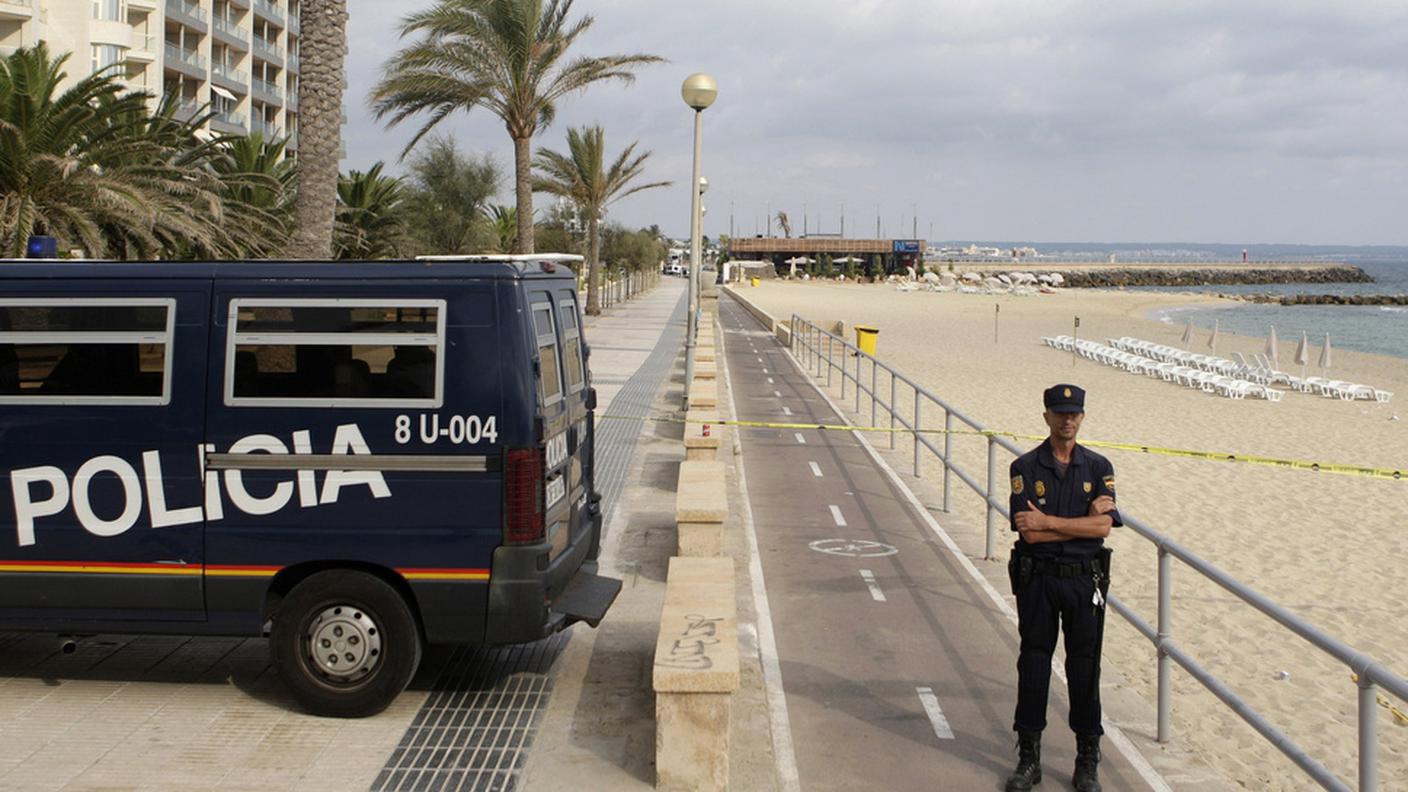 La polizia a Maiorca