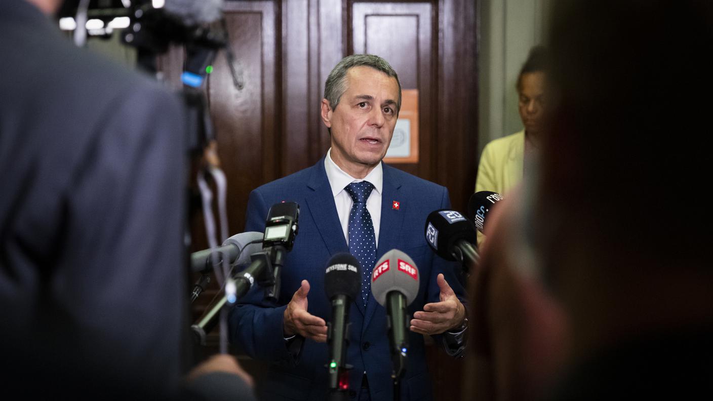 Il consigliere federale Ignazio Cassis