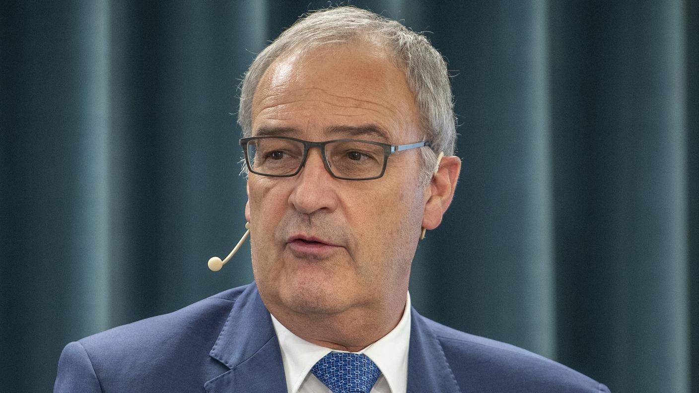 Il presidente della Confederazione Guy Parmelin