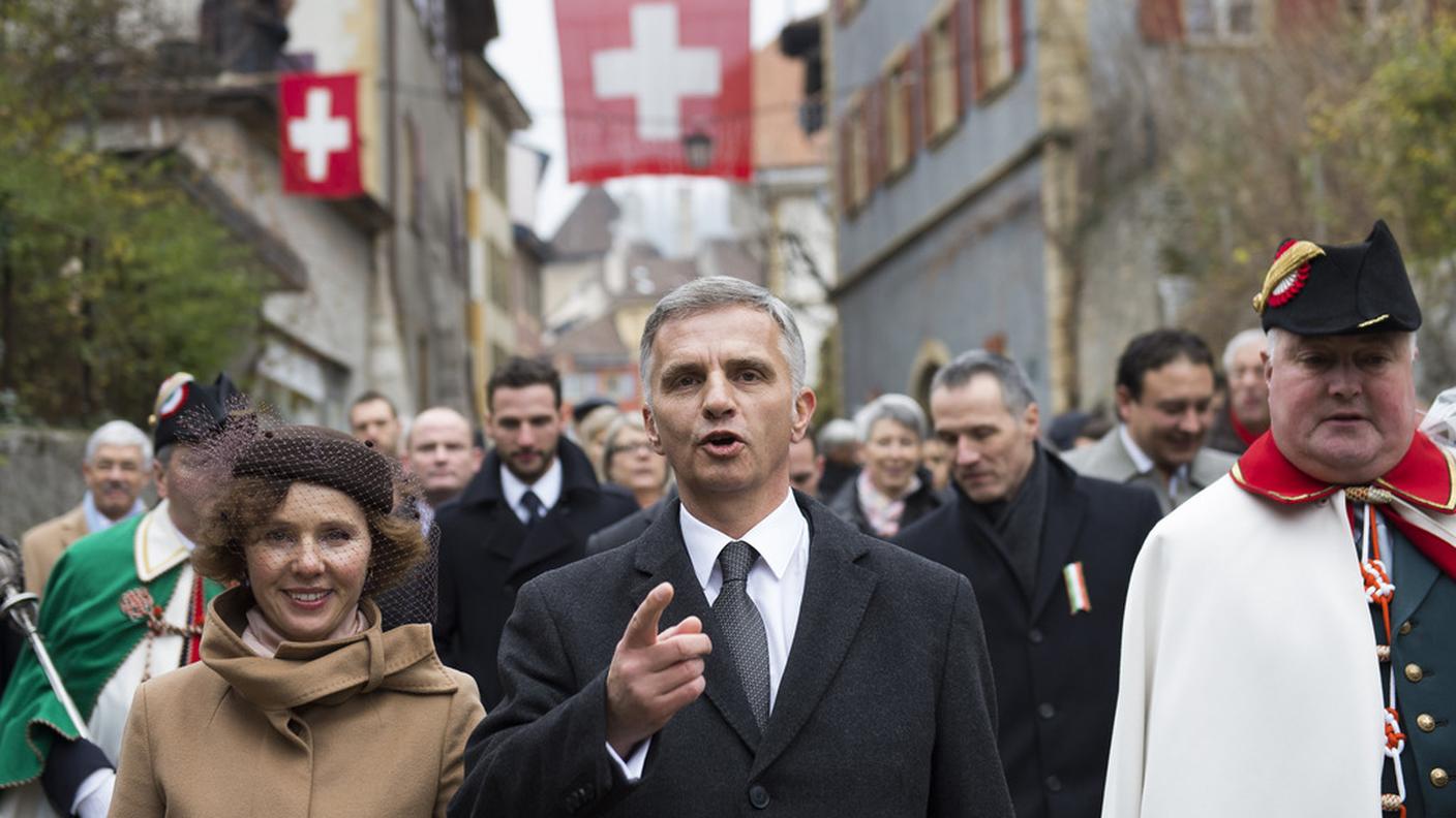 Il nuovo presidente della Confederazione Didier Burkhalter