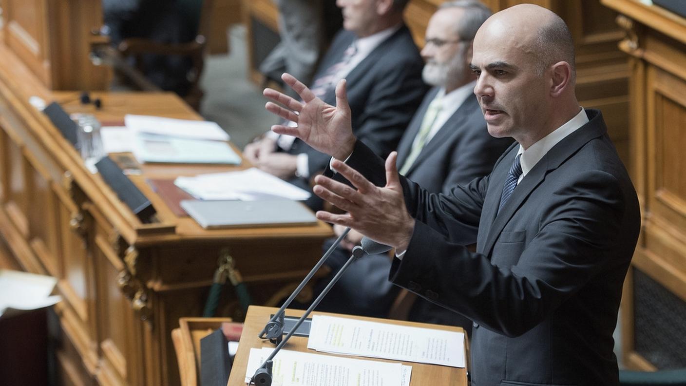 Alain Berset ha vanamente tentato di convincere la maggioranza