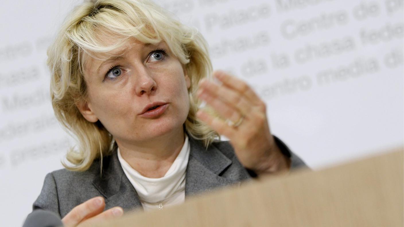 La vicepresidente PLR Isabelle Moret
