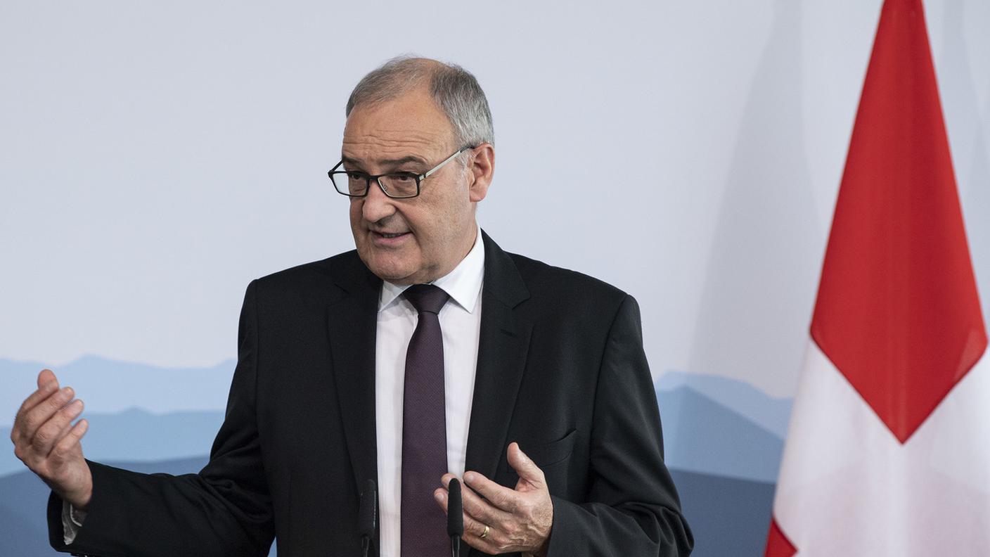 Guy Parmelin ha ribadito che l'obiettivo svizzero rimane la piena adesione al programma