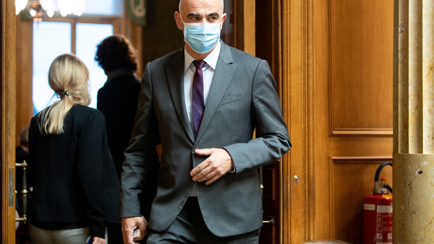 Alain Berset in aula al Nazionale