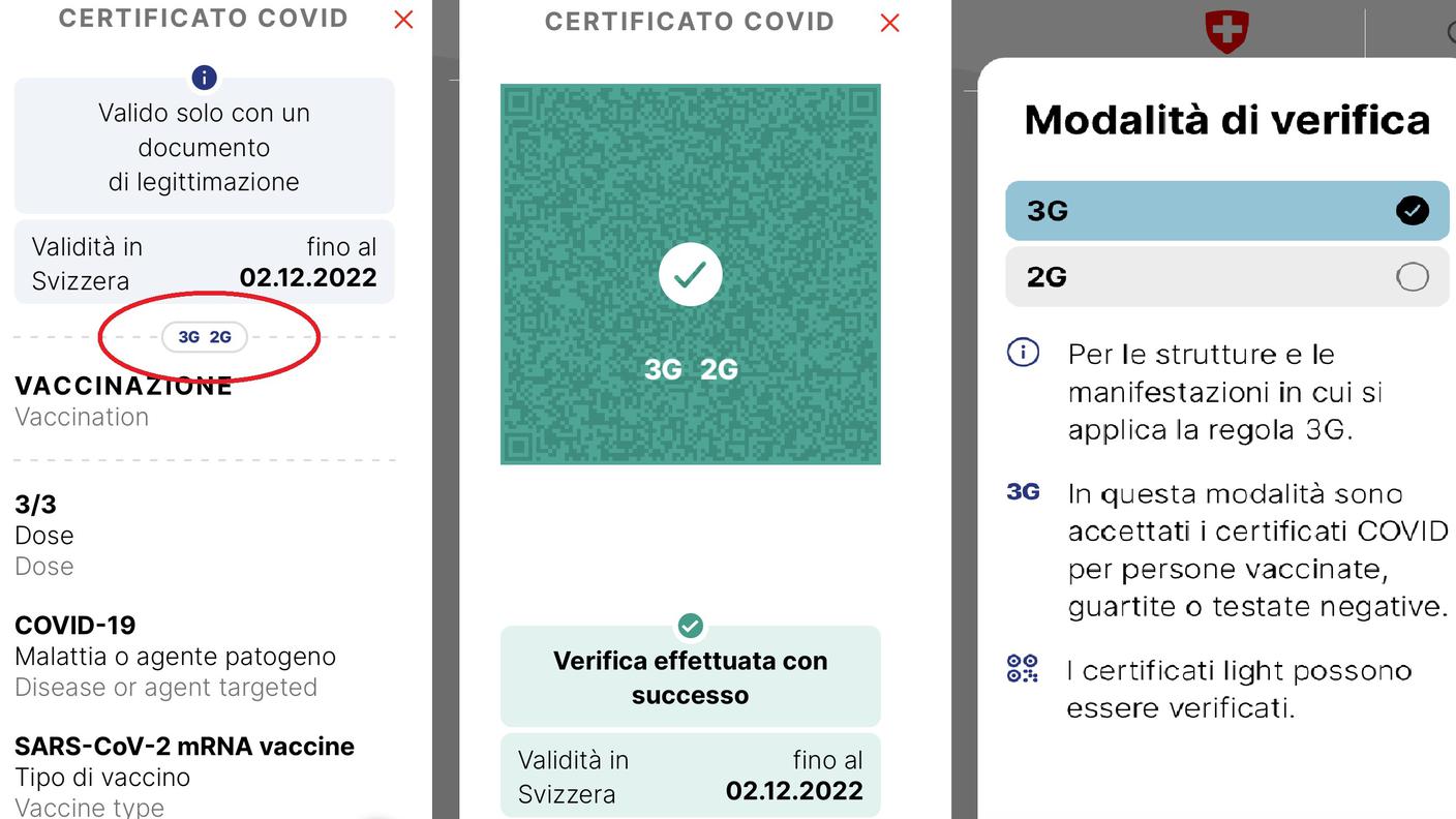 Certificato nuova app