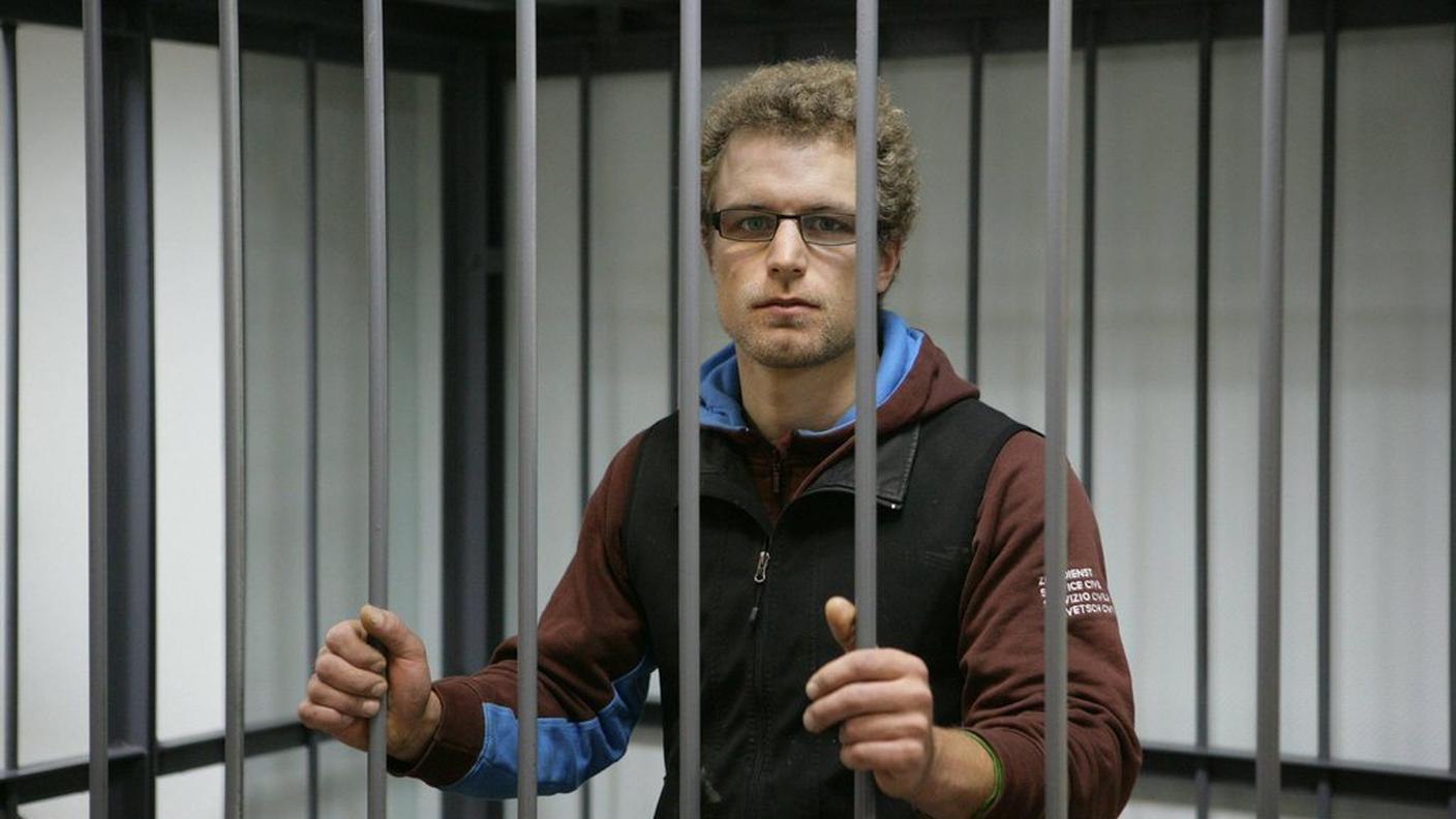 Marco Weber in un'immagine scattata pochi giorni fa a Murmansk (keystone